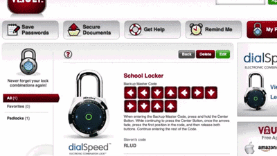 1600萬種密碼組合，科技感十足的觸控密碼鎖